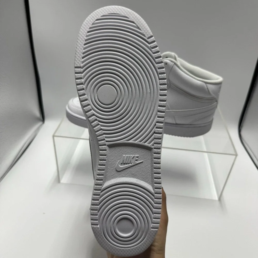 Brand New Nike Court Vision Mid White Sneakers Shoes CD5436-100 Women's Size 9.5